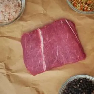 All-Natural Bison Flat Iron steak