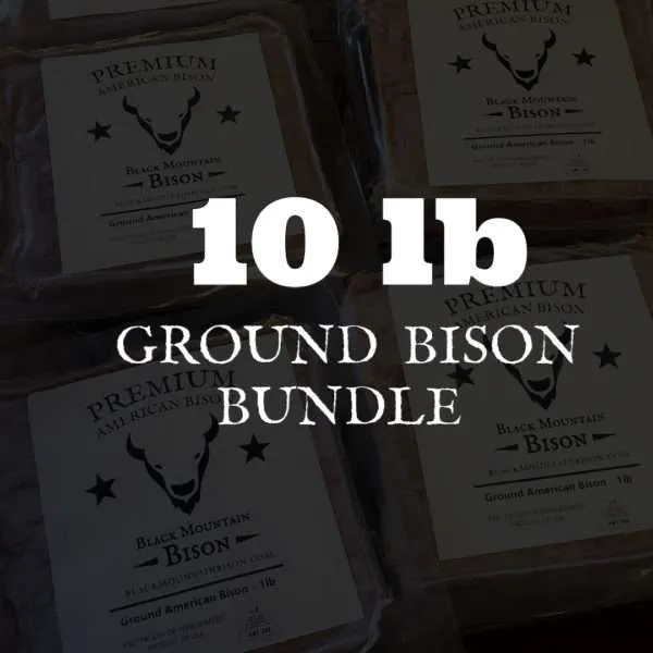 10lb Ground Bison Bundle
